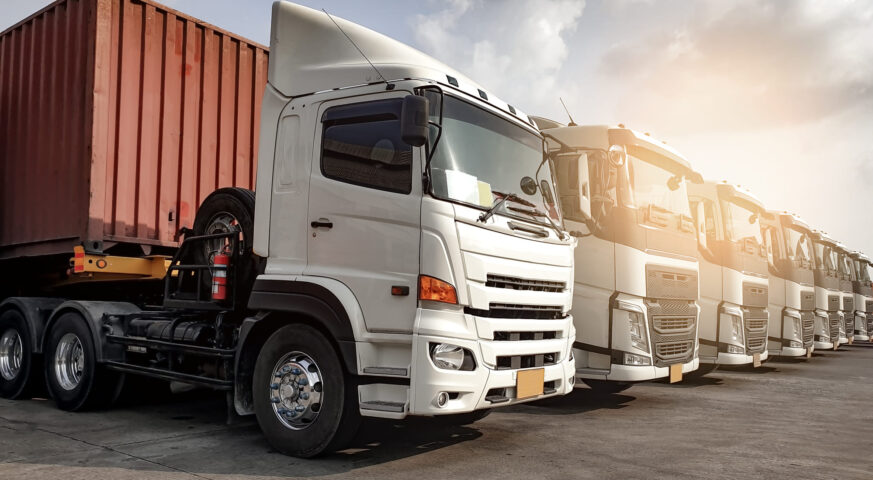 trucks-parked-lined-up